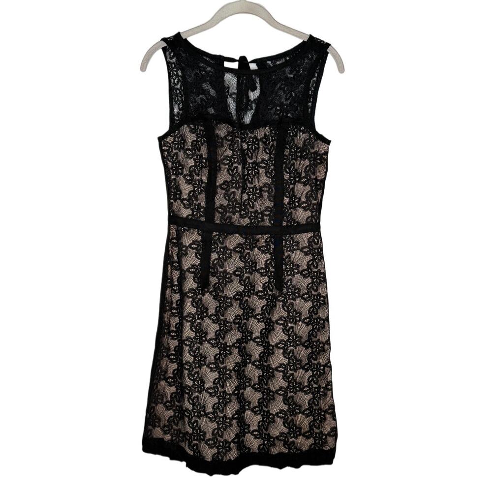 Marc By Marc Jacobs Women’s Black Sleeveless Lace A Line Classy Dress Size 4